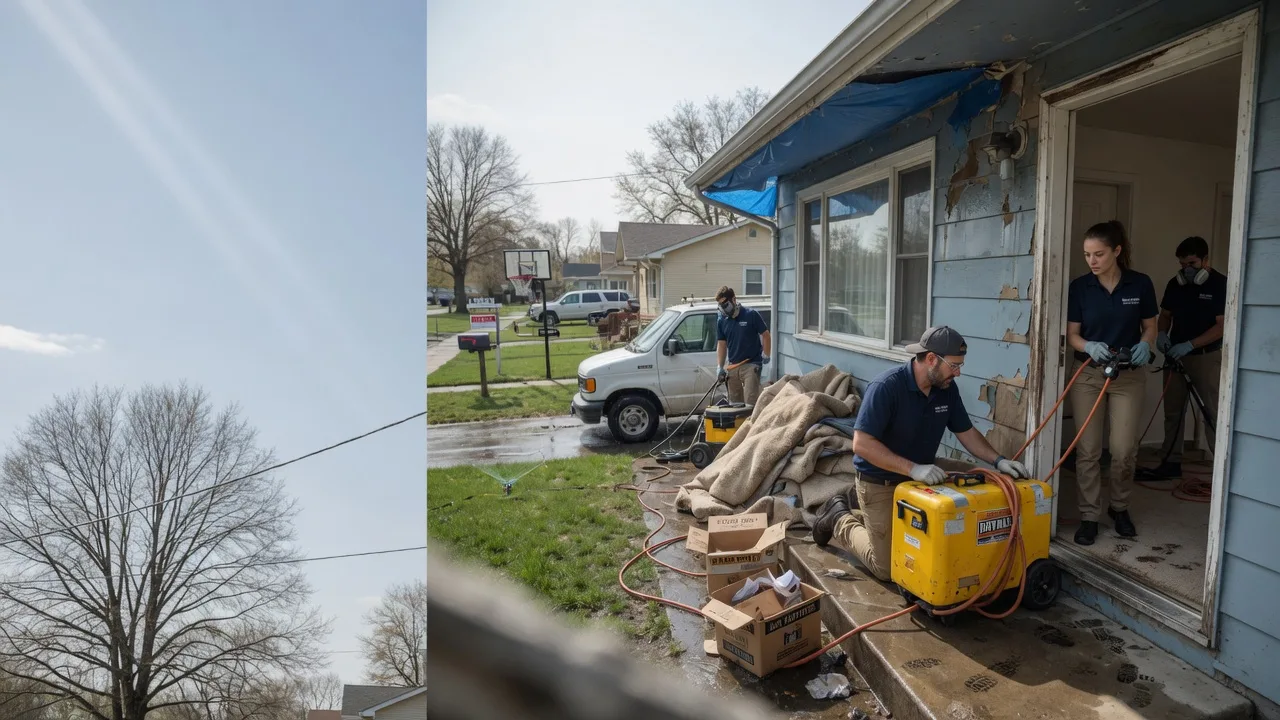 Basement Flood Cleanup in Lane, IL near me